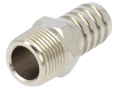 Racord Push-in Ștuț Alamă Nichelată R 3/8 14mm foto