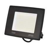 Proiector LED Hoff Noctem Lite, 75W, 8250lm, lumina rece 6500K, IP65