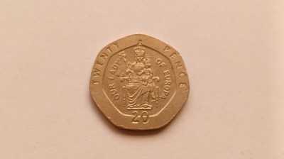 Gibraltar- 20 pence, 1997 foto