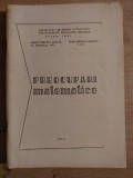 Preocupari matematice