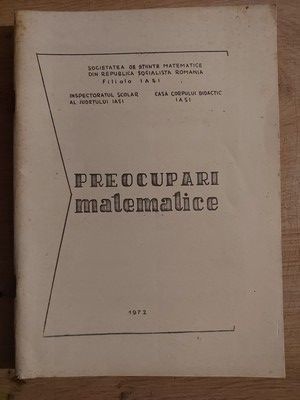 Preocupari matematice