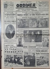Ziarul Ordinea nr.2037/1939 foto