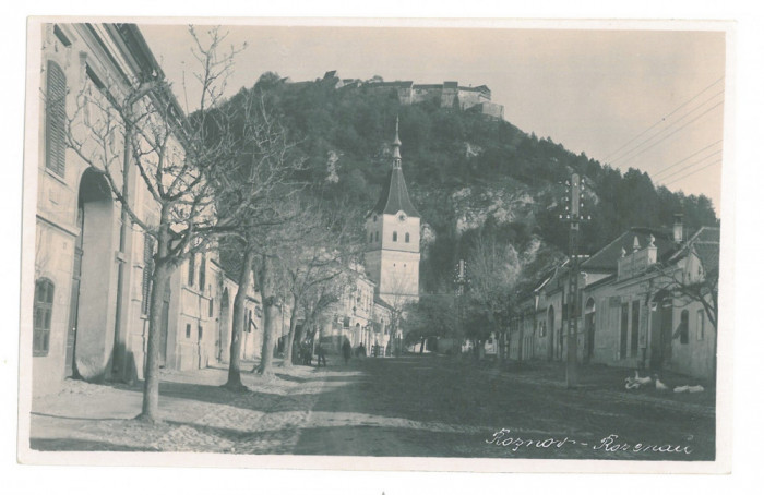 573 - RASNOV, Brasov, Romania - old postcard, real Photo - unused