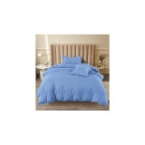 Cumpara ieftin Lenjerie de Pat Bumbac Finet cu Elastic, Uni - SIPRT60-58