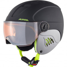 Casca Alpina Carat LE Visor HM charcoal/neon matt foto