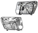 Macara geam Skoda Superb 3U4 2002-2008; Volkswagen Passat B5 (3B) 1997-2005; usa Fata partea Stanga 3B1837461 cu panou, electrica, fara motoras, Rapid