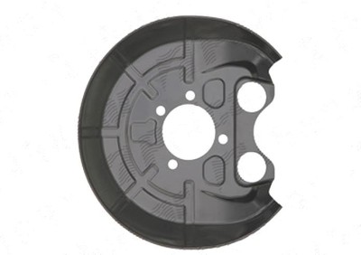 Protectie stropire disc frana Opel Vectra C, 09.2001-09.2005, Spate, Dreapta, metal foto