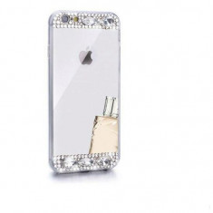 Husa i-berry Mirror Diamod Argintiu Pentru IPhone 6,6s foto