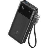POWER BANK Anker 20.000 mAh, 30W PD 3.1, 1 x USB, 2 x USB-C, afisaj inteligent, 560 g, negru, &quot;A1384G11&quot; (timbru verde 0.98 lei) - 194644173401