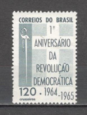 Brazilia.1965 1 an revolutia democrata GB.22 foto