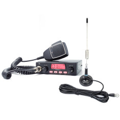 Kit Statie radio CB TTi TCB-550 EVO + Antena CB PNI ML29 cu magnet
