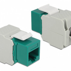 Modul Keystone RJ45 la LSA Cat.6 UTP Verde, Delock 86349