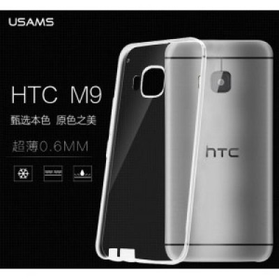 Husa Usams Primary Series HTC M9 Transparenta foto
