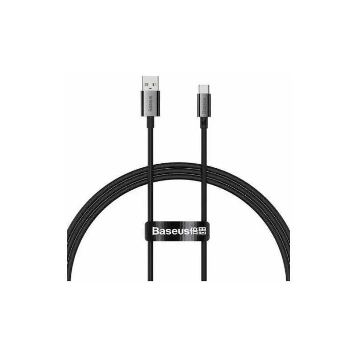 Cablu alimentare si date Baseus P10320102114-00 Superior USB la USB Type-C 100W 1m negru