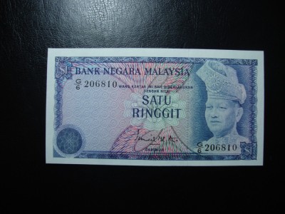 MALAEZIA 1 RINGGIT 1976 UNC foto