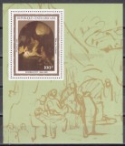 Centrafricana 1983 - Picturi de Rembrandt, Colită NDT, MNH
