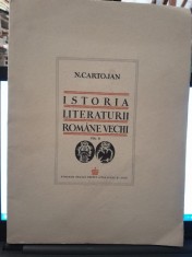 Istoria literaturii romane vechi volumul 2 , N. Cartojan , 1940 foto