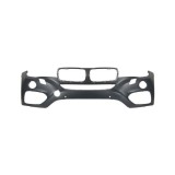 Bara fata BMW X6 (F16), 01.2014-12.2019, cu 2 gauri senzori parcare; grunduit, de vopsit,