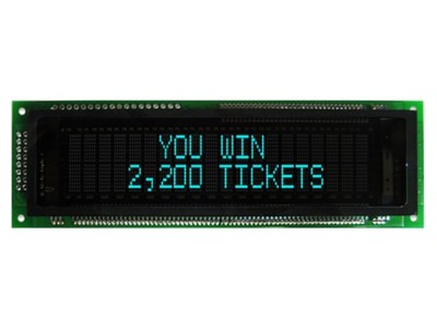 Afișaj VFD Alfanumeric 20x2 Verde foto