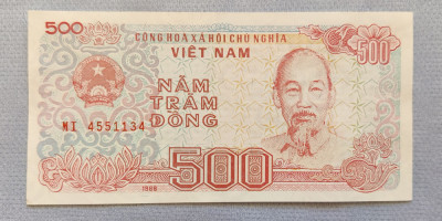 Vietnam - 500 Dong (1988) sMI4551 foto