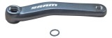 Left Arm S600/S650 Square Taper 175 Pitch - Black Ultimate FactoryBikes