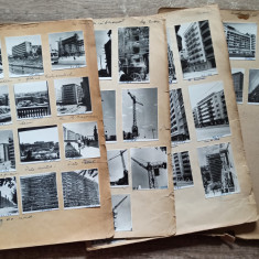 Cladiri noi in Bucuresti, santiere anii '60/ Fototeca, lot 50 fotografii
