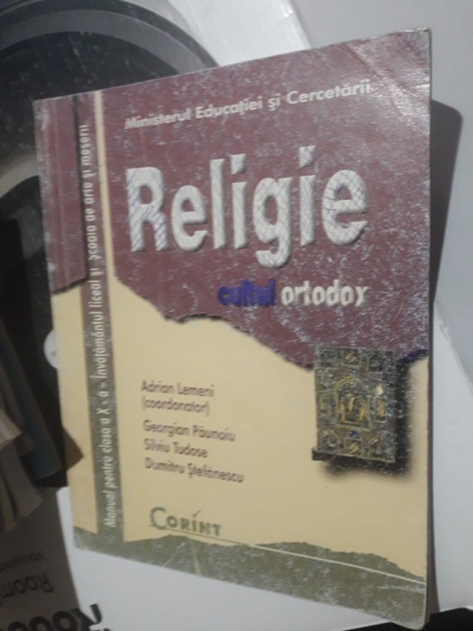 RELEIGIE CULTUL ORTODOX CLASA A X A PAUNOIU LEMENI TUDOSE STEFANESCU