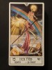 TAROT set complet 78 CARTI de joc pt Ghicit FORMAT MARE 12,5x7cm ILUSTRATII SUPRAREALISTE Numele fiecarei carti in Engleza, Franceza, Germana, Ebraica