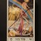 TAROT set complet 78 CARTI de joc pt Ghicit FORMAT MARE 12,5x7cm ILUSTRATII SUPRAREALISTE Numele fiecarei carti in Engleza, Franceza, Germana, Ebraica