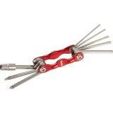 Cumpara ieftin Set 9 piese instrument pliabil pentru biciclete Hama Mini 00178128, chei hexagonale, surubelnite