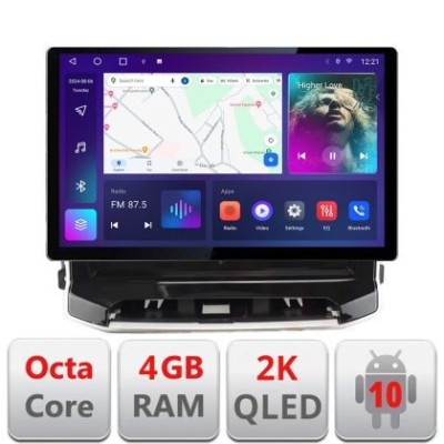 Navigatie Jeep Compass 2021- Qled 2K Octa Core 4+64 LTE 4G DSP Wifi 5Ghz android auto carplay radio gps internet kit-compass2021+EDT-E413-2K+kit-10-9 foto