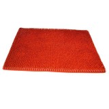 Pres covoras intrarea exterior, 40x60 cm, arici, maro