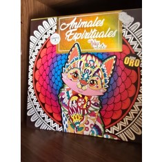 Animales espirituales (Carte de colorat mandala)