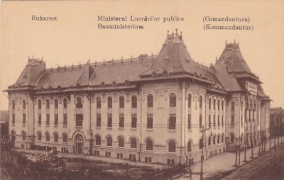 BUCURESTI MINISTERUL LUCRARILOR PUBLICE. foto