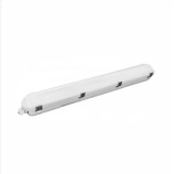 Corp LED 20W 600x80mm CCT temperatura de culoare reglabila 3000K 4000K 6500K 6400lm IK10 IP65 material policarbon (PC) cu cleme metalice rezistent la