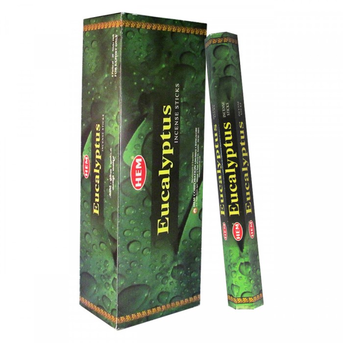 Set betisoare parfumate Hem Eucalipt 1 set x 6 cutii x 20 betisoare