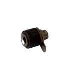 Mufa banana mama 4mm panou plastic negru, Oem