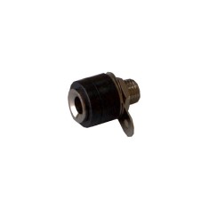 Mufa banana mama 4mm panou plastic negru