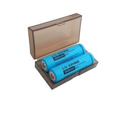 Set 2 acumulatori ICR 18650, Li-Ion, 2600 mAh, 3.7V Pkcell