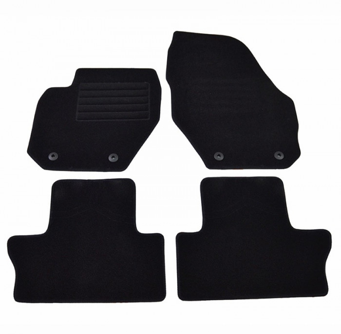Covorase mocheta Volvo Xc60 03/2008- Negre, set de 4 bucati AutoDrive ProParts