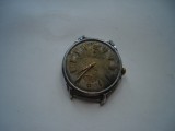 Ceas elvetian mecanic Cortebert Antimagnetic 15 jewels cal. 677, slim, defect, cheita blocata