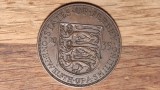 R08 Jersey -moneda de colectie bronz rara- 1 / 12 shilling 1935 -George V- xf+/aunc, Europa