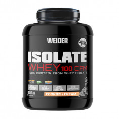 Izolat proteic cu aroma de Cookies & Cream Isolate Whey 100CFM, 908g, Weider