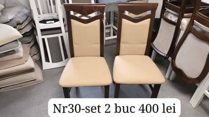set 2 scaune nr 30