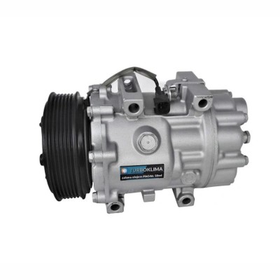 Compresor aer conditionat Ford Focus II, 202011; C-MAX, 202011, motorizare 2.0 Tdci 81kw, diesel cutie automata, rola curea 119 mm, 6 caneluri, tip foto