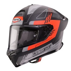 Casca integrala Caberg model Roxter Colt R9 negru/rosu/gri mat Pinlock ready L (59/60cm)
