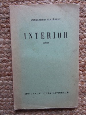 Interior Constantin Fantaneru 1931 foto