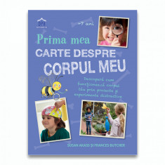 Prima mea carte despre corpul uman PlayLearn Toys