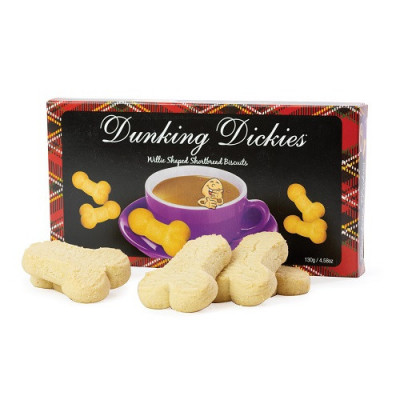 Dunking Dickies Willie Shaped Shortbread Biscuits foto