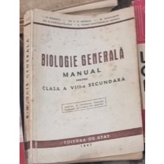 I.O. Ionescu, C. Constantinescu-Vede - Biologie Generala, Manual pentru clasa a VIII-a secundara